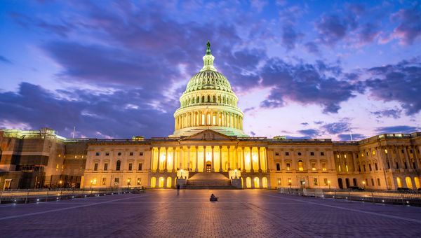 The U.S. Capitol building.