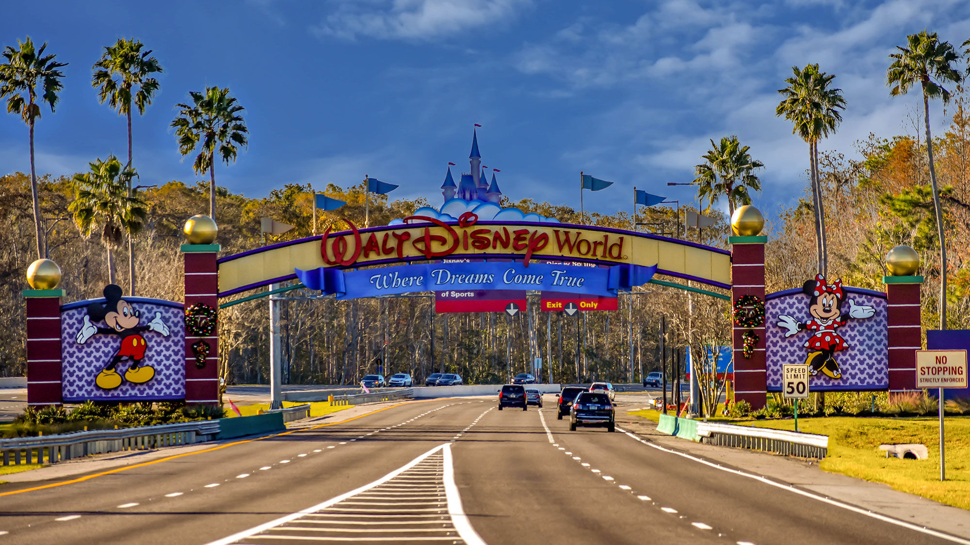 Walt Disney World Resort in Orlando operated at reduced capacity for all of the first quarter.
