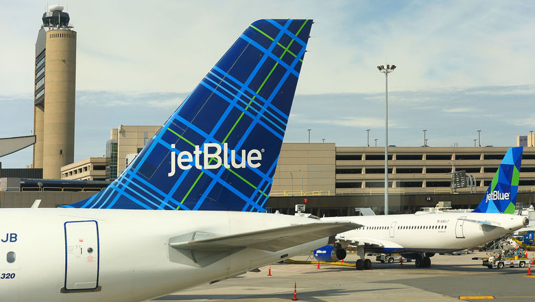 JetBlue will fly daily between Boston and Gatwick until Oct. 28 and then up the service to twice daily. In addition, the carrier will begin daily Boston-Heathrow service on Sept. 20.