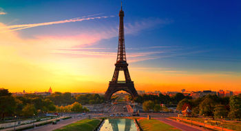 The outlook for summer luxury travel to Europe is positive. Pictured, the Eiffel Tower in Paris.