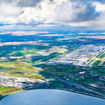 An aerial view of London Heathrow. It and other U.K.-area airports experienced delays and cancellations due to an air-traffic control problem on Sept. 8.