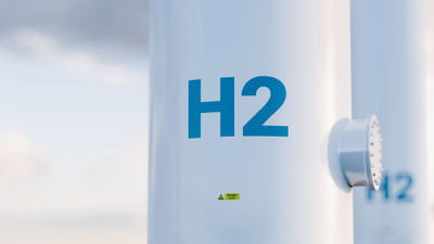 Fuel cells use the power of hydrogen.