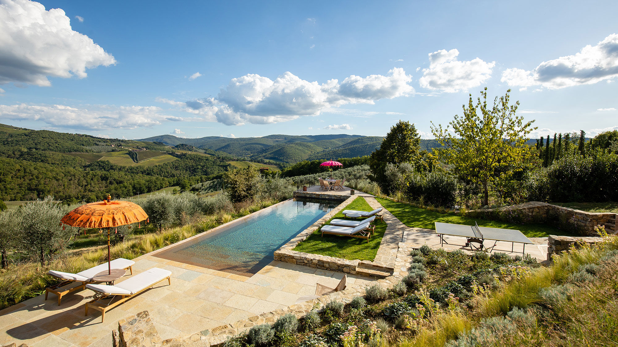 La Regina in Tuscany, one of the villas in Red Savannah's portfolio.