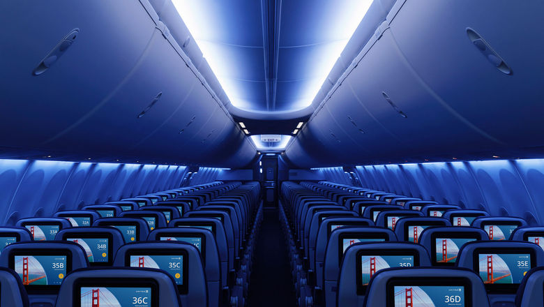 United said delivered aircraft will feature a new "signature interior." Every seat will have seatback entertainment.