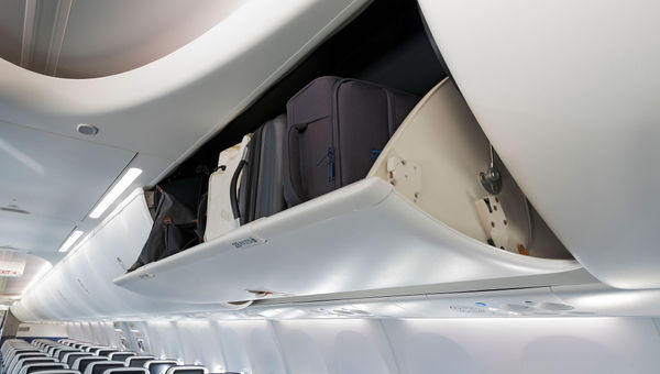 United said every passenger would be able to fit one bag in the overhead bins on new narrowbody jets.