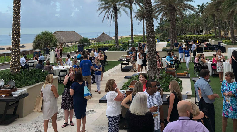 Global Travel Marketplace kicked off on July 8 at the Fort Lauderdale Marriott Harbor Beach. For many travel advisor and supplier attendees, this was the first live industry event after many months of virtual conferences. The three-day event connecting top-producing advisors and travel suppliers concluded on July 10.