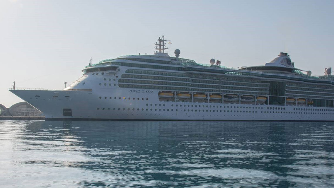 The Jewel of the Seas in Limassol, Cyprus.