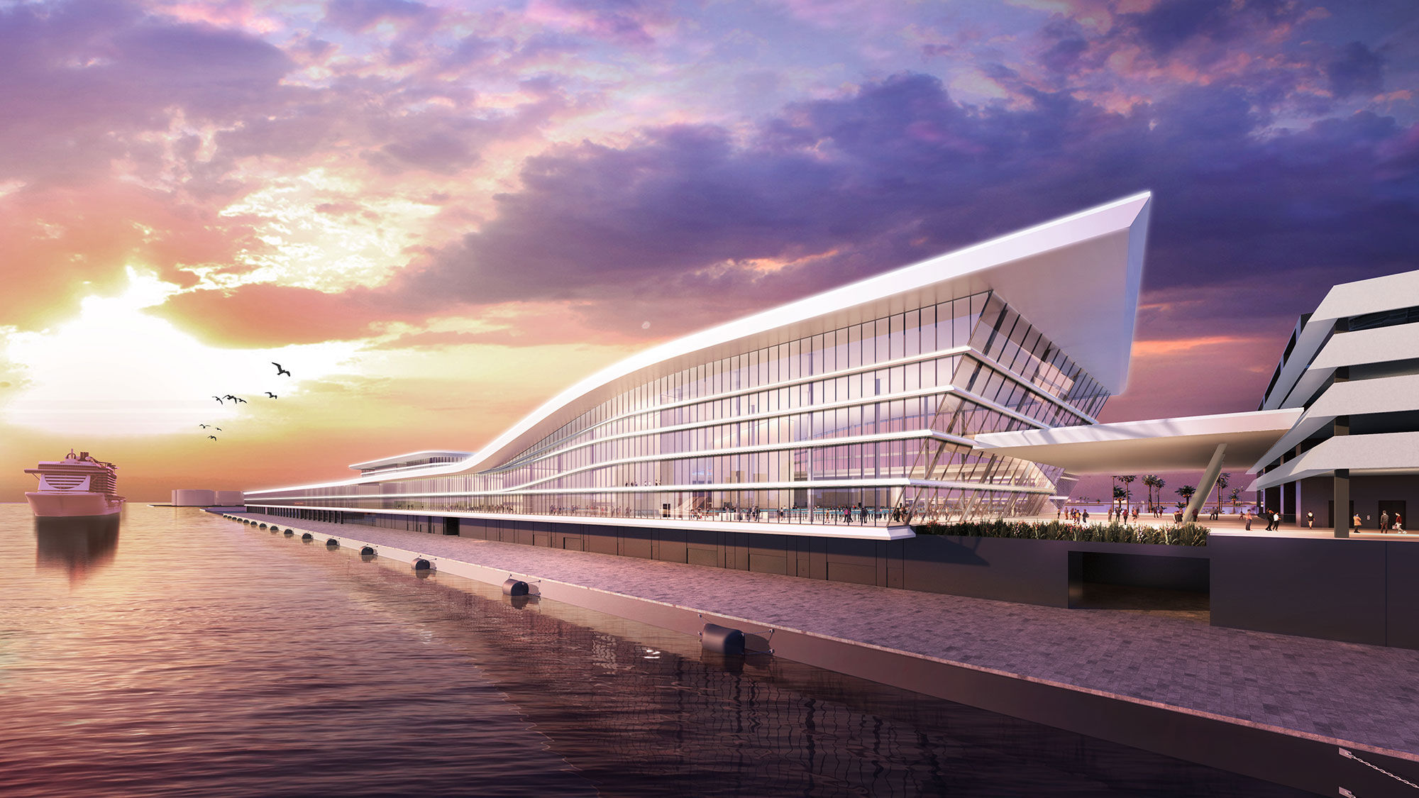 The new Miami terminal will be able to accommodate MSC's largest and most environmentally high-performing ships.