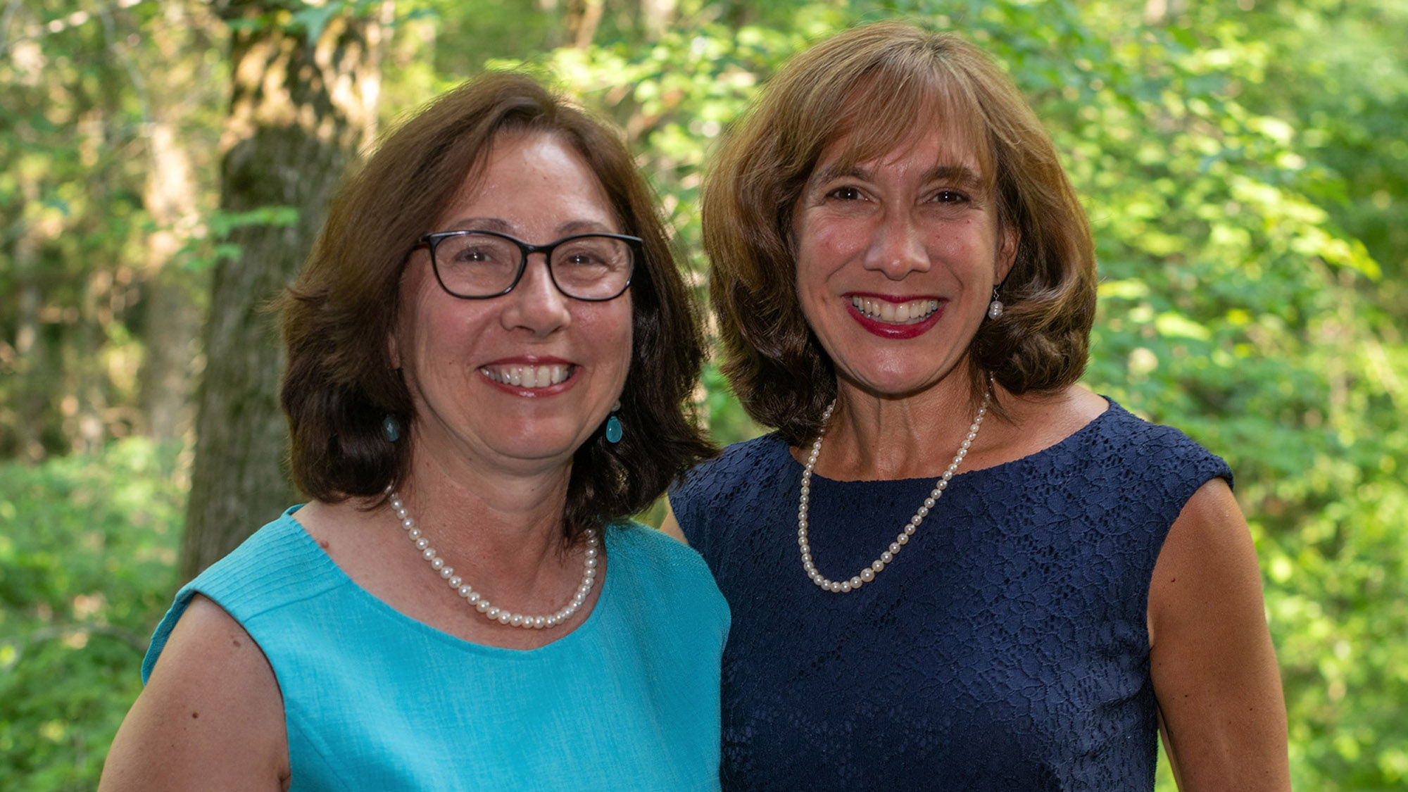 Sharyn Cannon (left) and Jennifer Tombaugh will share godmother honors for Tauck's Andorinha riverboat.
