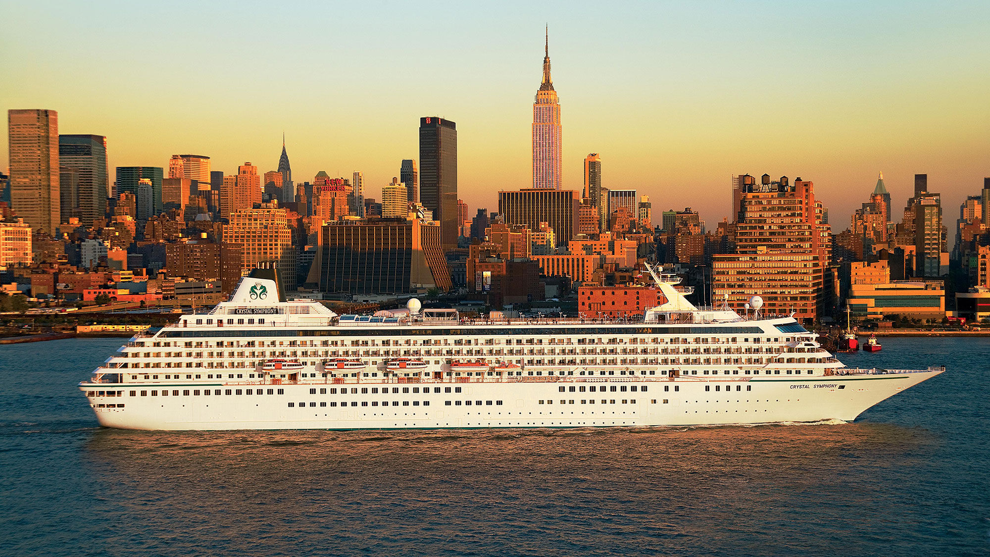 The Crystal Symphony in New York.