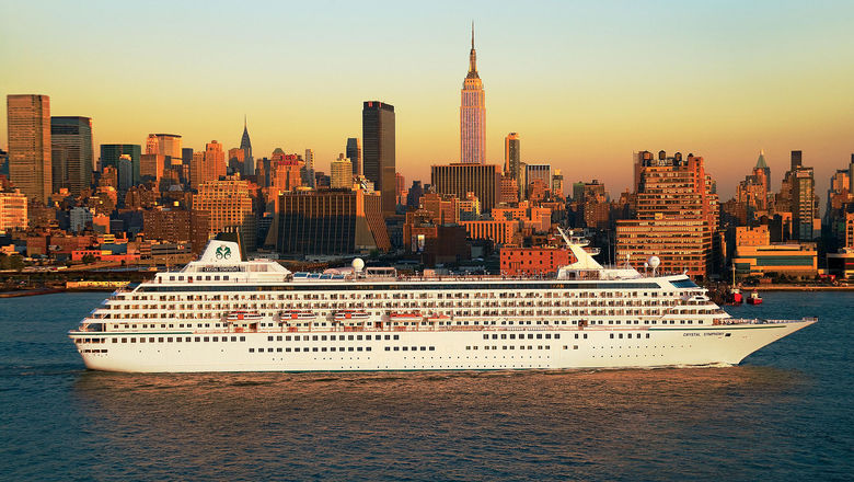 The Crystal Symphony is undergoing refurbishment in anticipation of reentering service next summer.