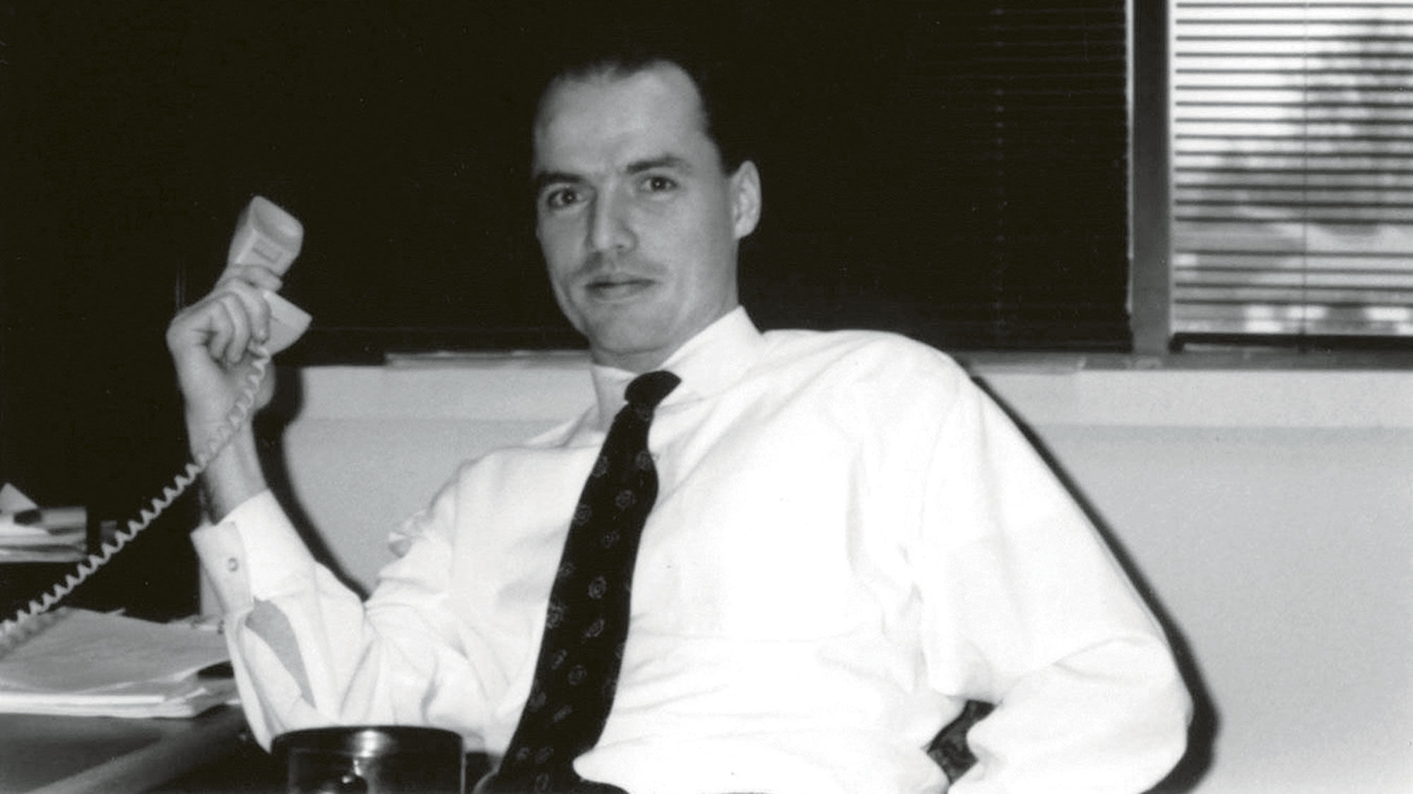 Randall Soy in the 1990s, early in his career at Regent Seven Seas Cruises.