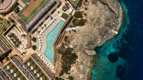 An aerial view of the Six Senses Ibiza. An aerial view of the Six Senses Ibiza.