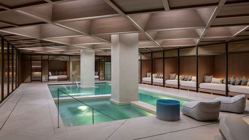 The pool area at the Londoner's Retreat wellness center. The pool area at the Londoner's Retreat wellness center.