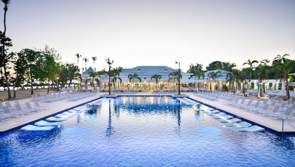 The main pool at the Grand Bahia Principe El Portillo. The main pool at the Grand Bahia Principe El Portillo.