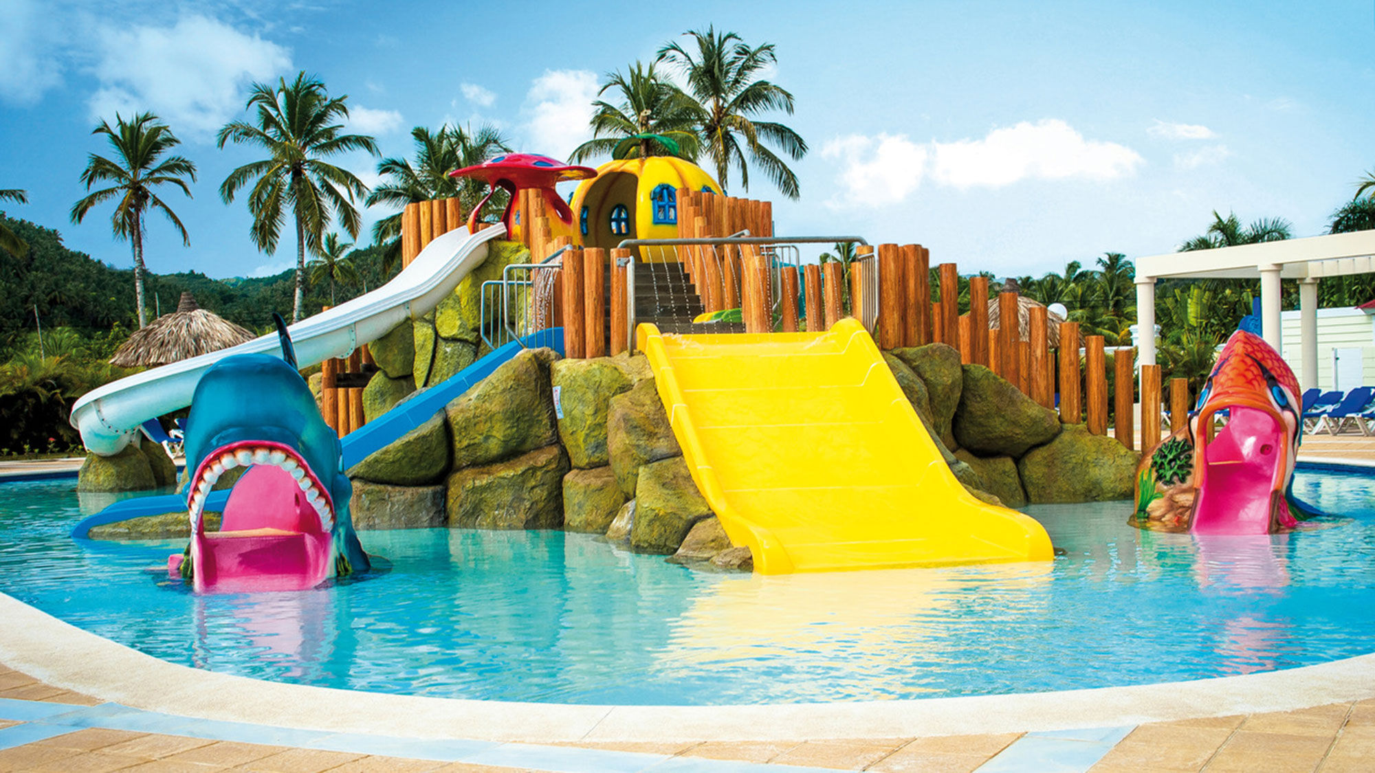 It never seemed crowded at the Grand Bahia Principe El Portillo, although the kids' waterpark did get pretty busy at times.