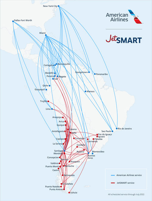 American Airlines seeks tie-up with JetSmart