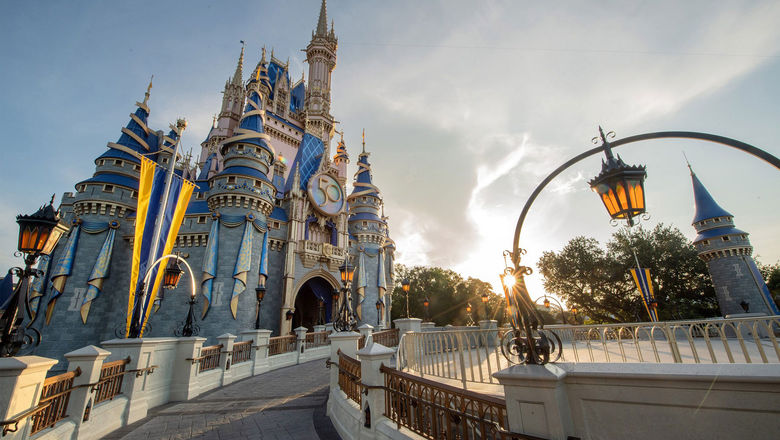 Disney's Magic Kingdom was due to close at 7 p.m. on Wednesday, Nov. 9.