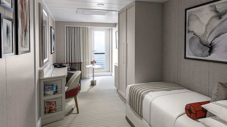 Solo cruisers in the coming years will find more cabins with balconies, a style once almost impossible to find; ocean views; and access to amenities like butler service. Oceania Cruises' Vista, set to debut in early 2023, will introduce Concierge Level Veranda Staterooms, the brand's first solo cabins.