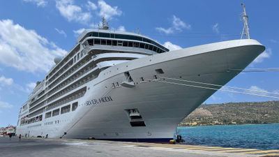 The Silver Moon luxury cruise ship.
