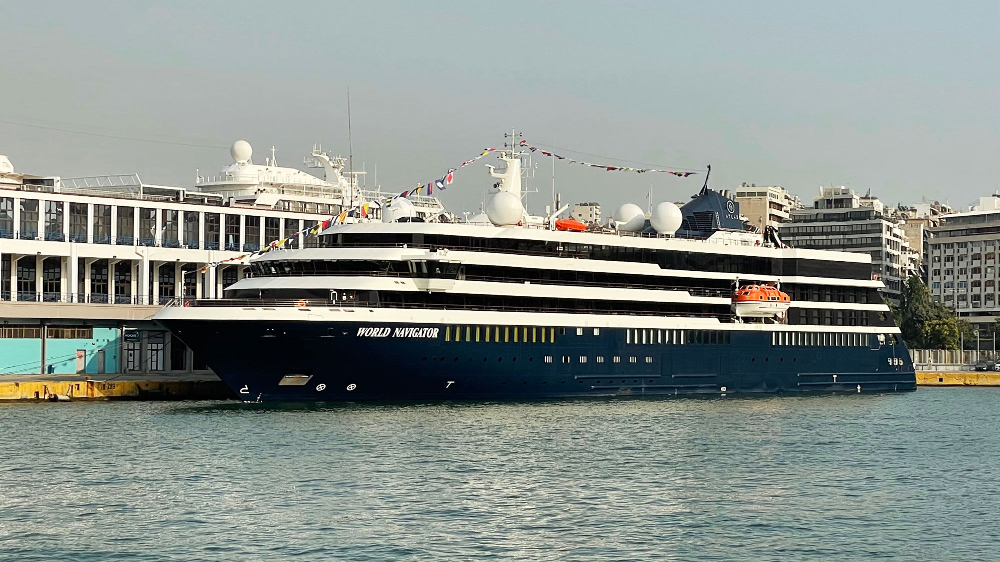 The World Navigator is sailing Egypt and Greek isles cruises during its inaugural season.