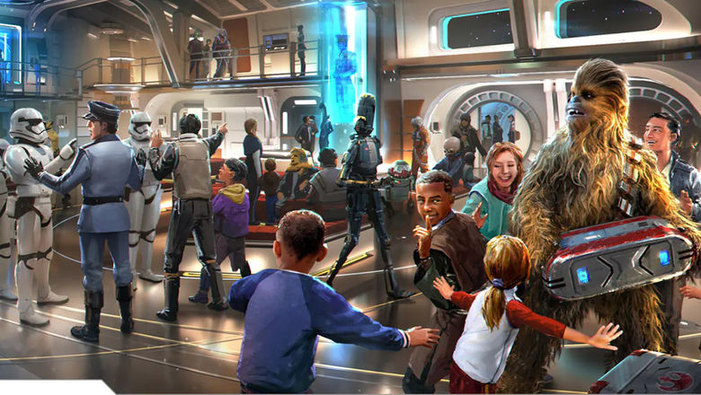 Disney said Starcruiser guests will encounter "unexpected story moments to pop up with characters and special invitations that move your story forward in exciting new directions."