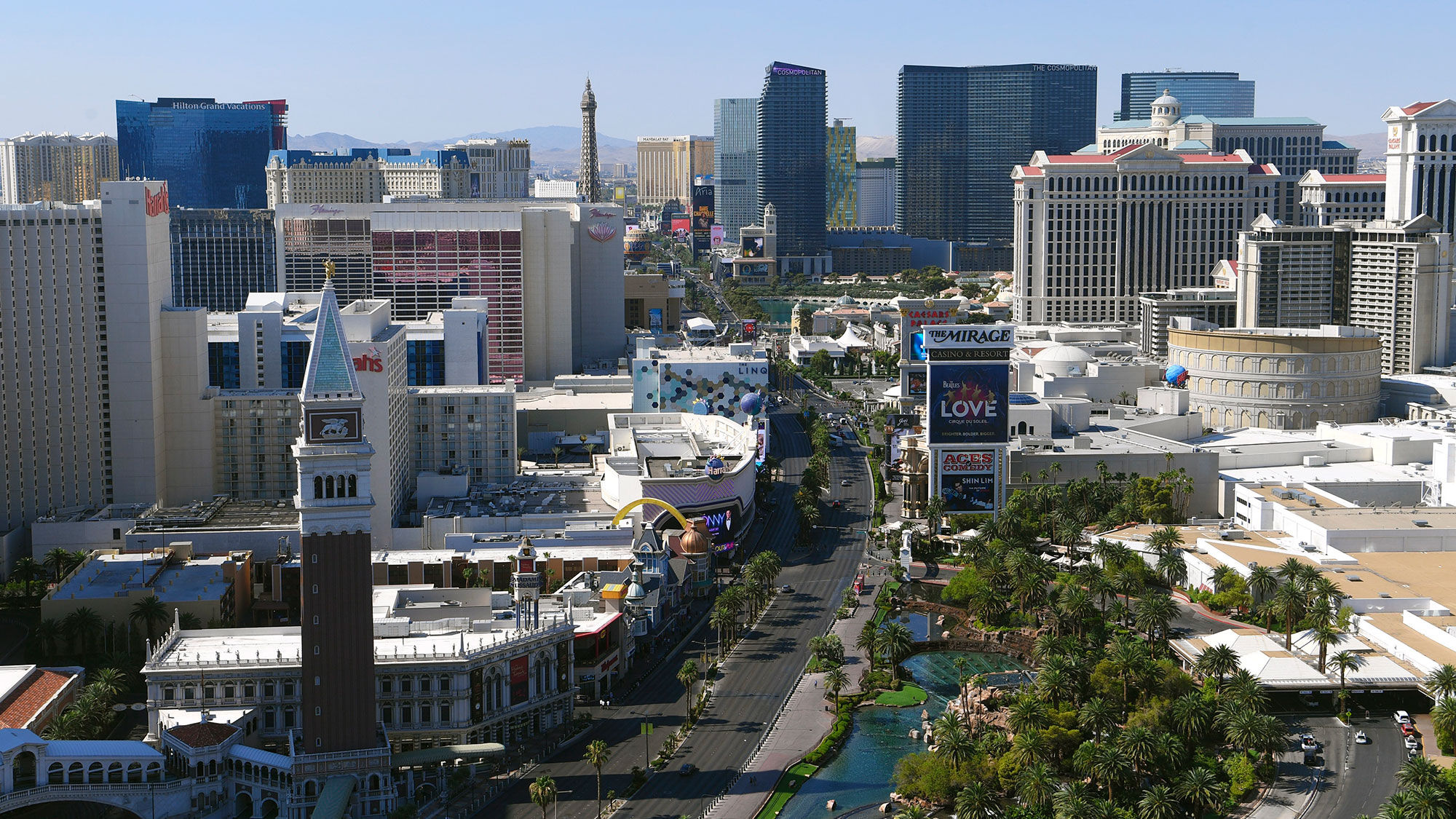 Travel restrictions, resort closings and other pandemic-related responses in 2020 led to a 55% drop in southern Nevada visitor volume from the previous year.