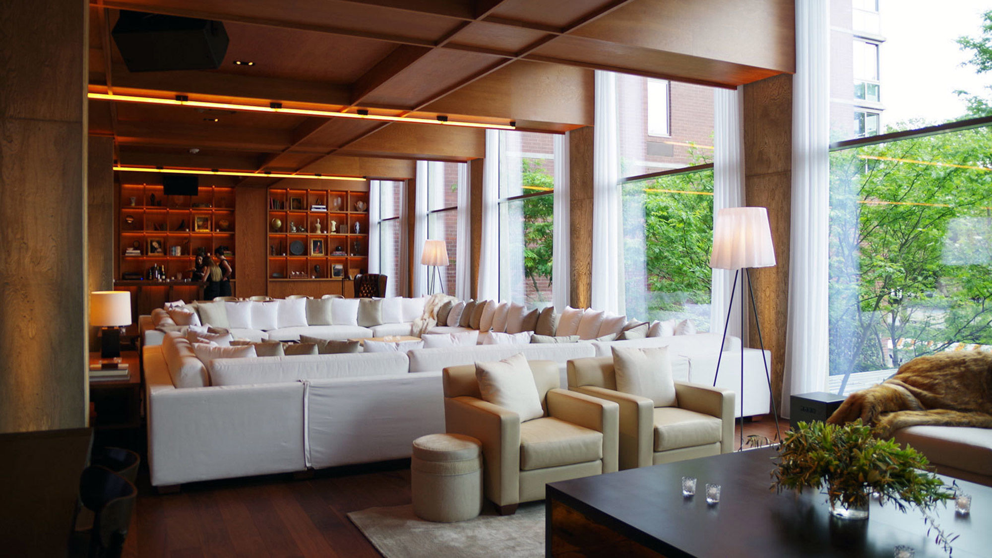 The Public Hotel's lounge area.