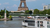 A VIking river ship in Paris. The line next year will offer dedicated World War II itineraries from here.