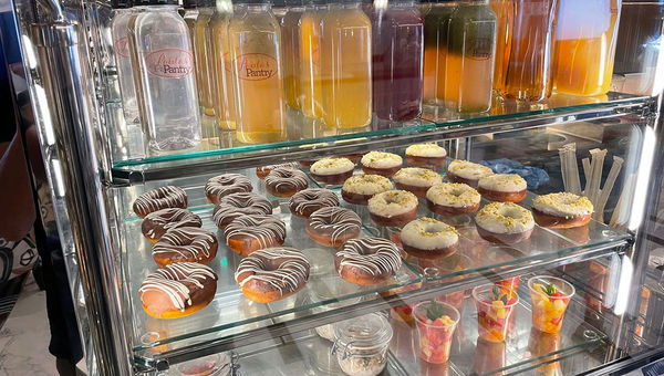 Paula's Pantry is a great spot for specialty coffees, iced teas and smoothies. Paula's Pantry is a great spot for specialty coffees, iced teas and smoothies.