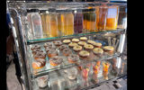 Paula's Pantry has a nice selection of juices, health drinks and pastries in addition to fresh brewed coffees and teas.