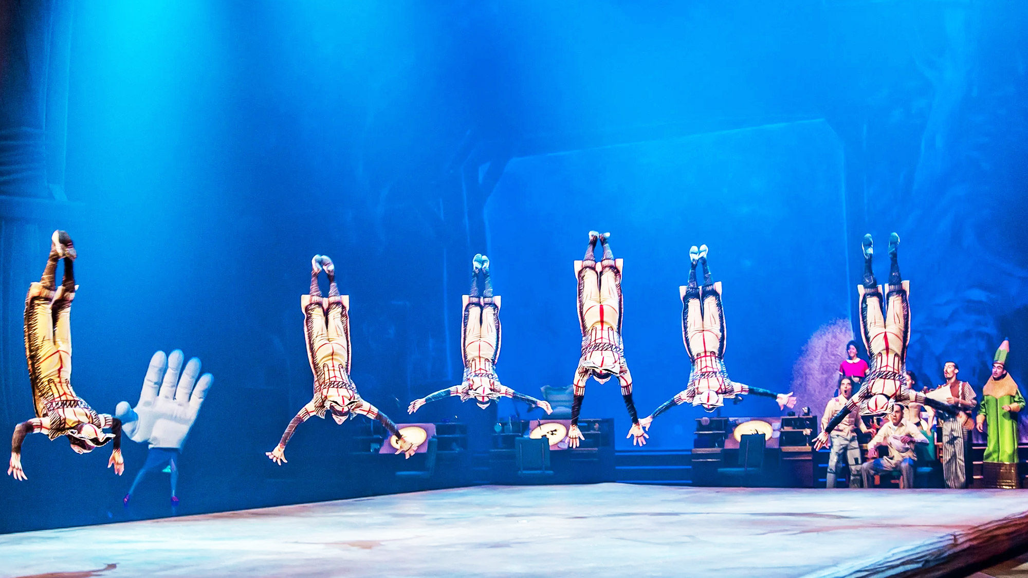 "Drawn to Life" will combine acrobatic acts and Disney animation.