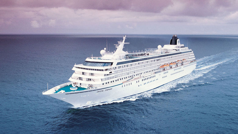 The Crystal Symphony is in Trieste, Italy, where Fincantieri will refurbish the ship.