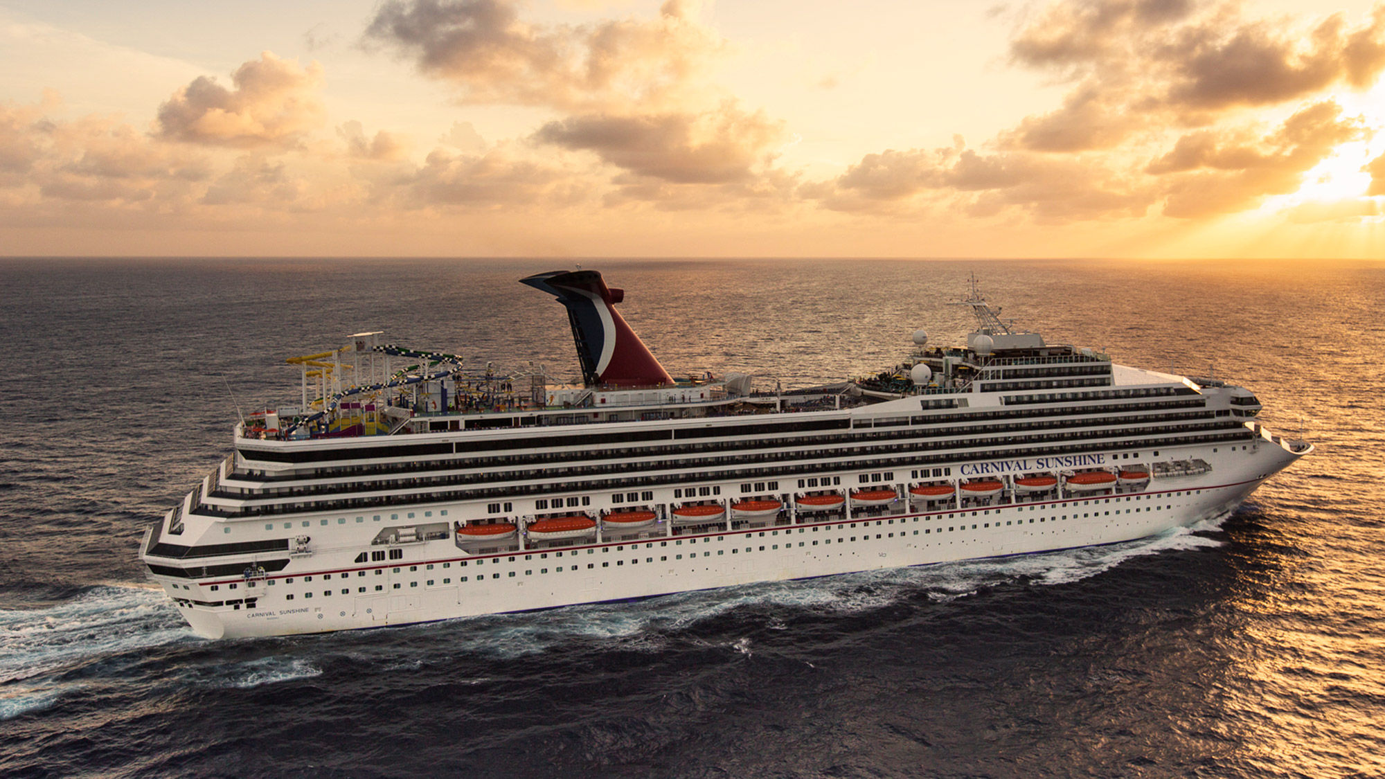 The Carnival Sunshine is one of five Carnival ships whose restart has been delayed until 2022.