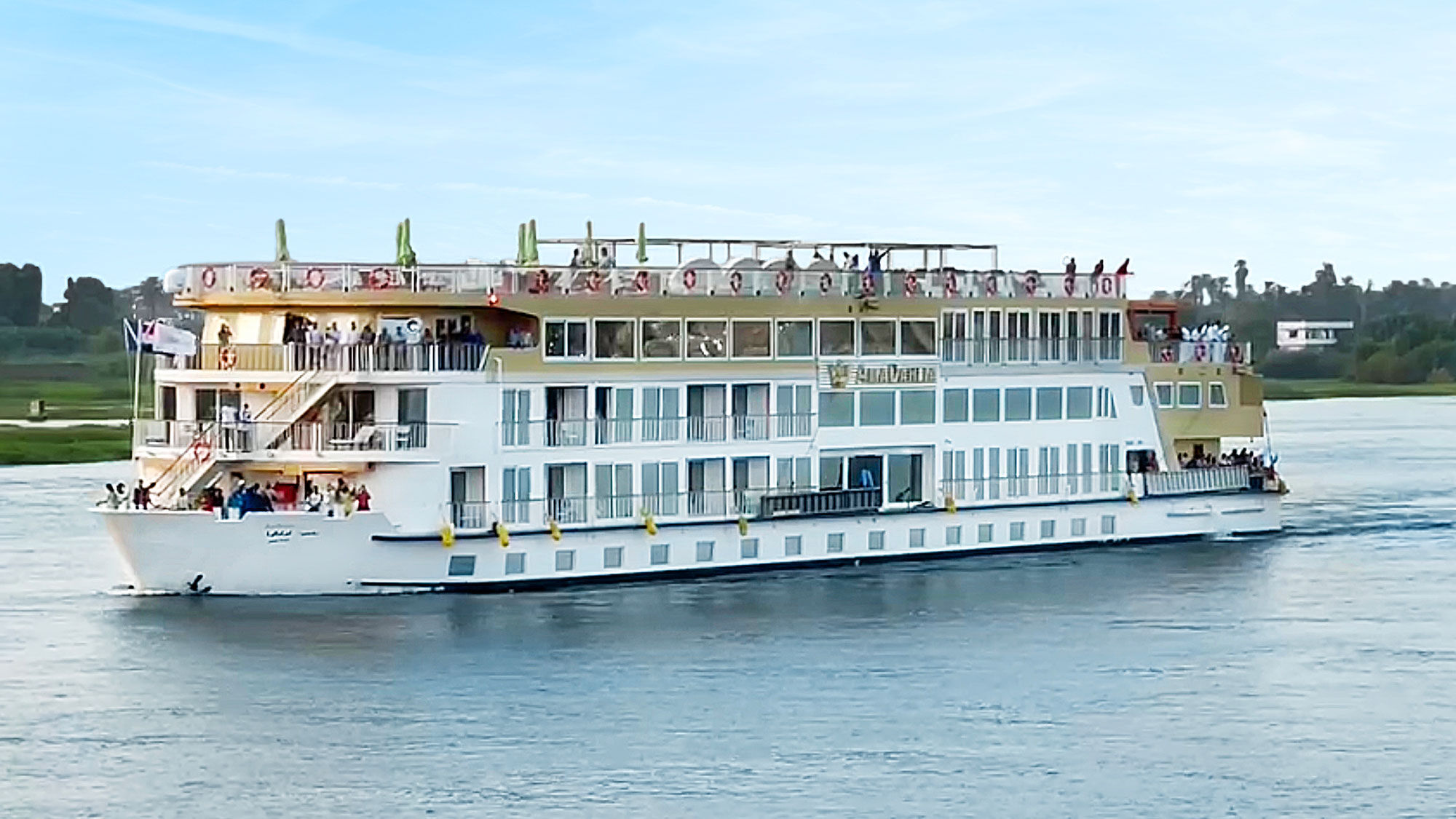The AmaDahlia has 36 staterooms, including 16 suites.
