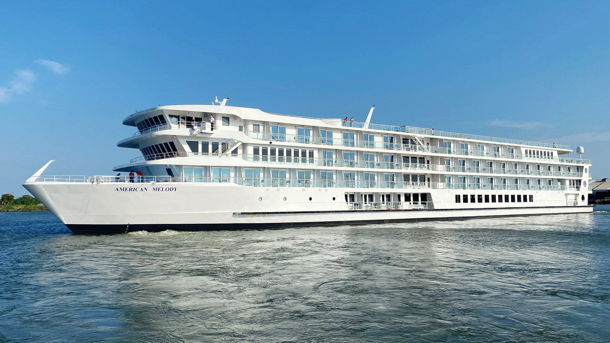 The American Melody will sail Upper and Lower Mississippi River cruises through December.