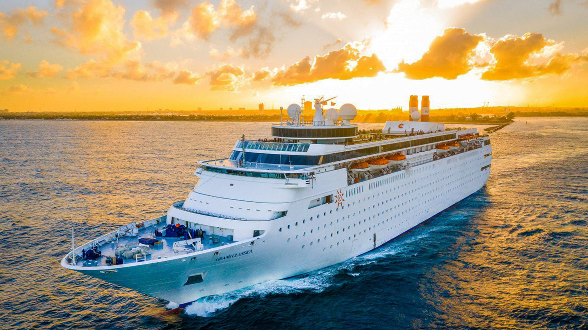Bahamas Paradise Cruise Line has chartered the Grand Classica to Entergy, the Louisiana power company.