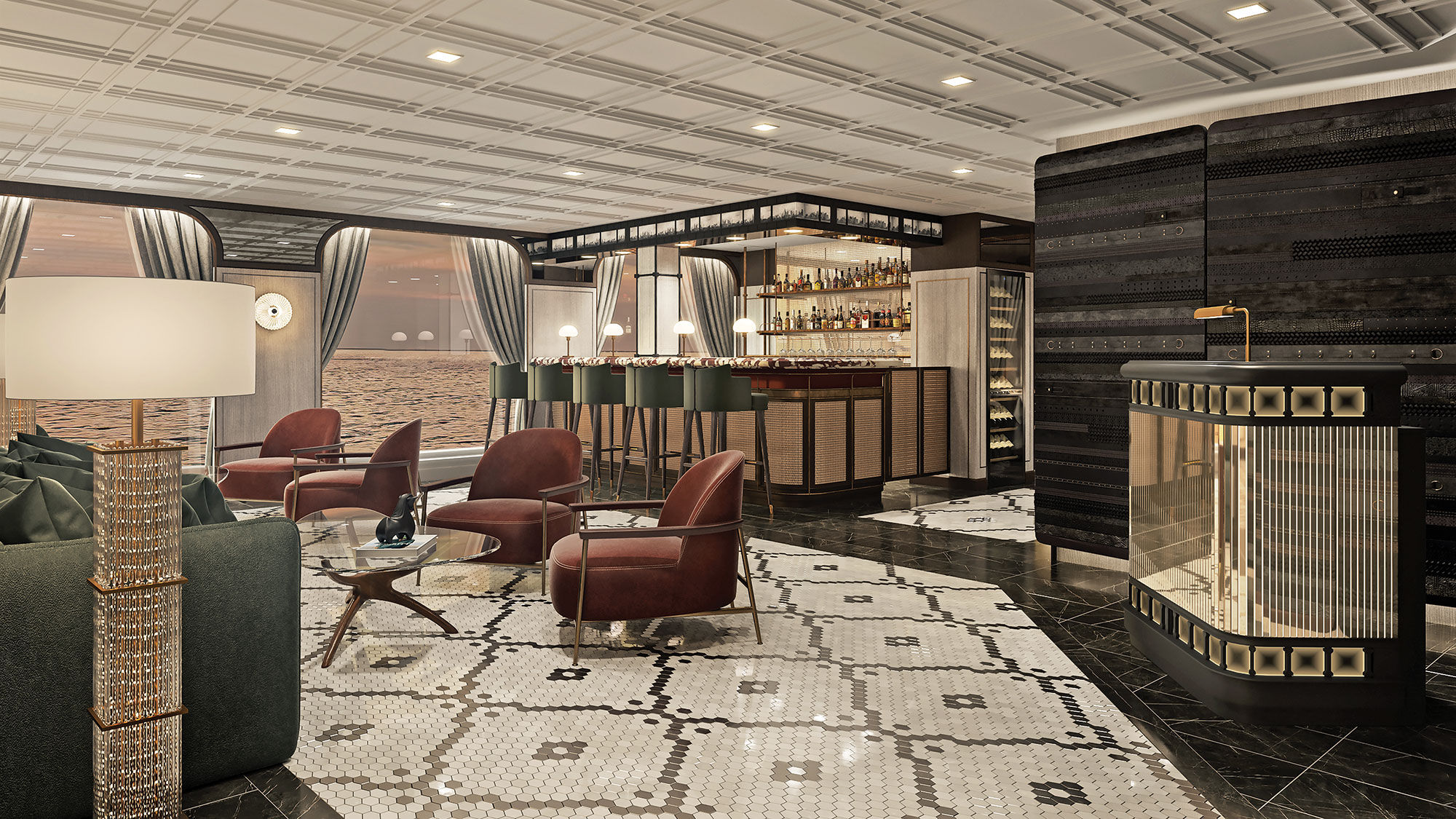 The Prime 7 restaurant on the Seven Seas Grandeur will have a design theme of New York at the turn of the 20th century.