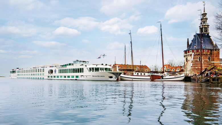 Uniworld's River Duchess in the Dutch town of Hoorn.
