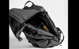 Designed for the tech-dependent traveler on a three- or four-day assignment, the Lander Traveler Backpack features a "Crash Pad:" a waterproof and impact-protective compartment that can house up to a 17-inch laptop, a tablet and a smartphone. There's also plenty of storage space in the backpack's roll-top cargo section.