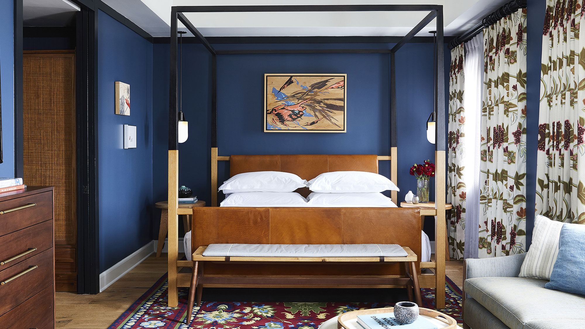 Miss Mary's Suite at the Hotel Revival was named in honor of Mary Elizabeth Garrett, a noted suffragist and philanthropist from Baltimore's Mount Vernon neighborhood.