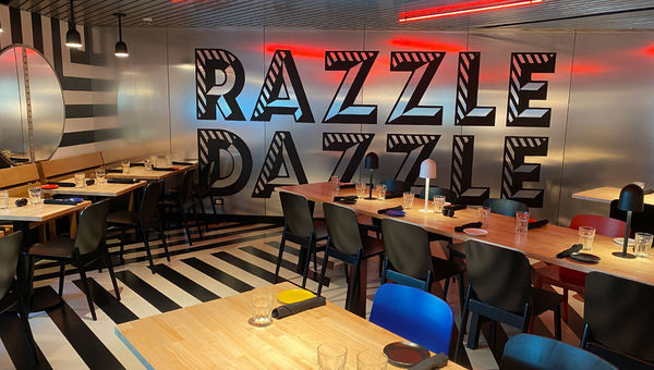 Razzle Dazzle is a vegetarian-focused restaurant. Razzle Dazzle is a vegetarian-focused restaurant.