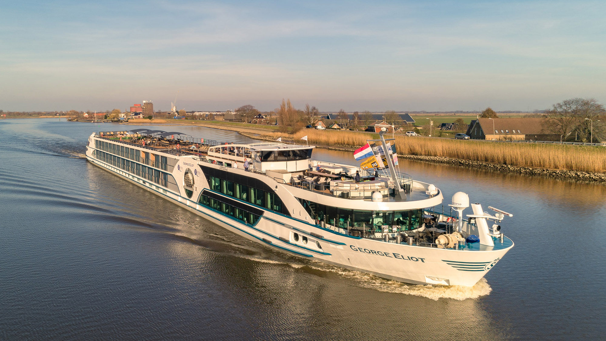 Riviera River Cruises' George Eliot river ship.