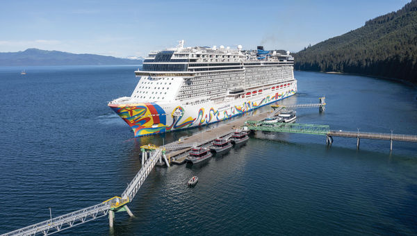 Under Rep. Don Young's proposal, Alaska Native-owned Icy Strait Point would satisfy the foreign-port requirement of the PVSA.