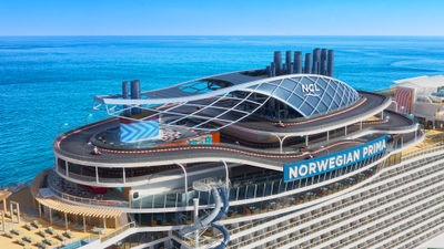 A rendering of the Norwegian Prima, scheduled to enter service this summer.