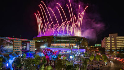 T-Mobile Arena opened in 2016 and is home to the NHL's Vegas Golden Knights, the city's first major professional sports franchise.