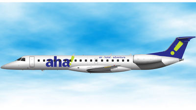 ExpressJet said Aha! will soon partner with resorts, casinos and attractions to bundle value-priced vacation packages.