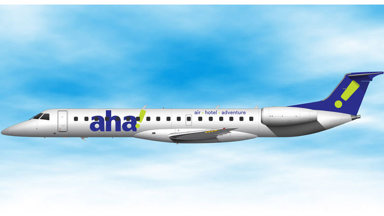 ExpressJet said Aha! will soon partner with resorts, casinos and attractions to bundle value-priced vacation packages.