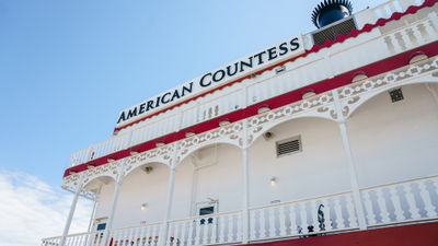 The American Countess, a paddlewheeler that entered service in 2021, is one of American Queen Voyages' assets.