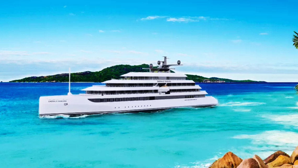 The Emerald Sakara is due to enter service in August.